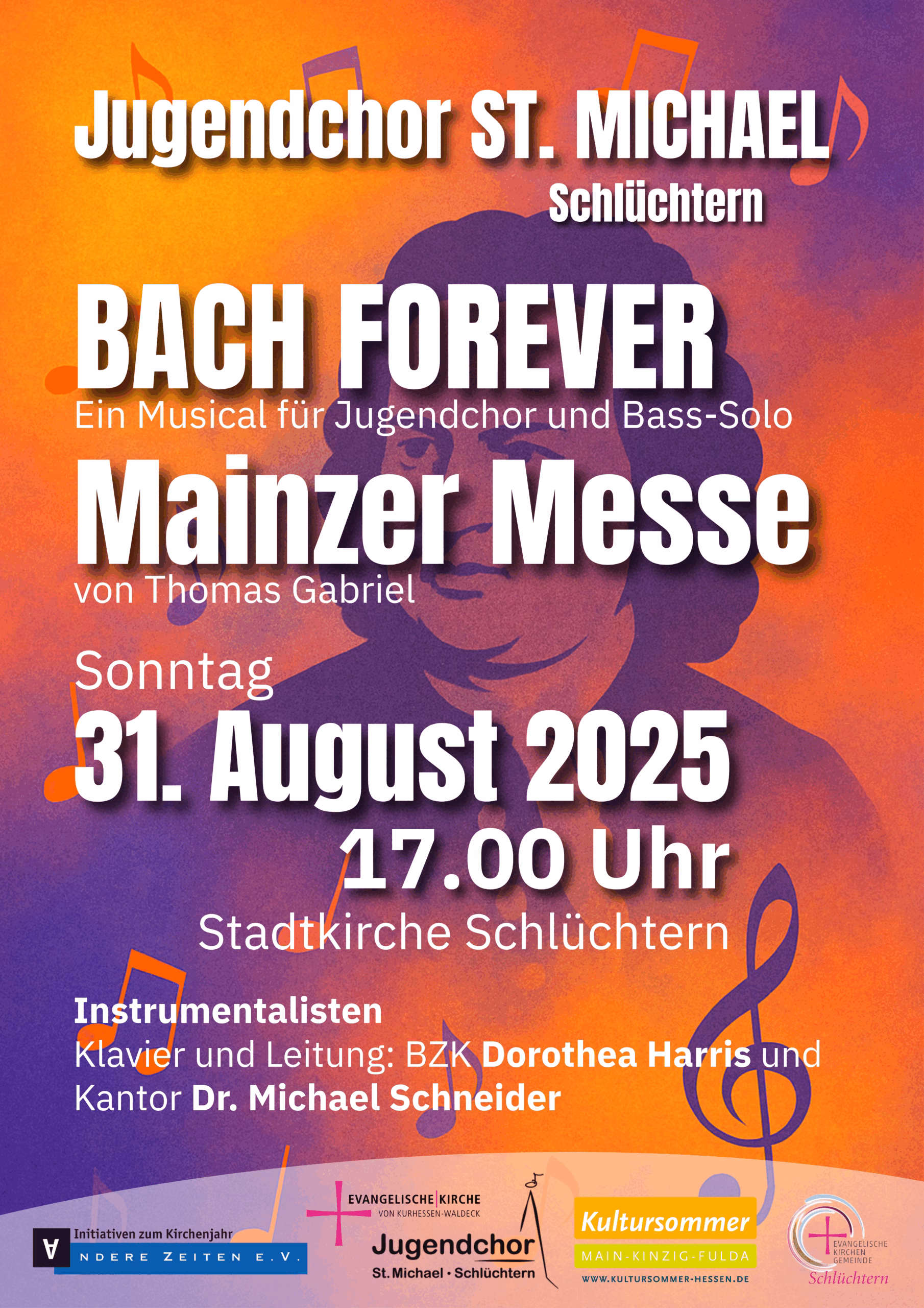 evkis Plakat Jugendchor Bach Forever & Mainzer Messe (1)