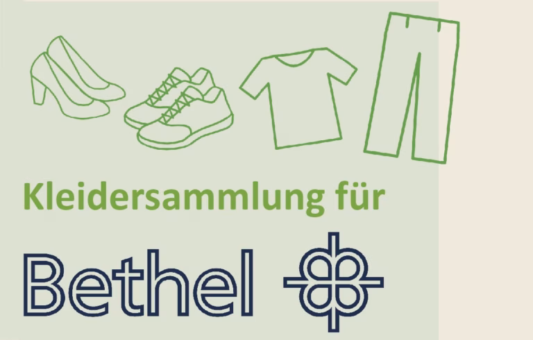 Kleidersammlung für Bethel muss leider ausfallen!